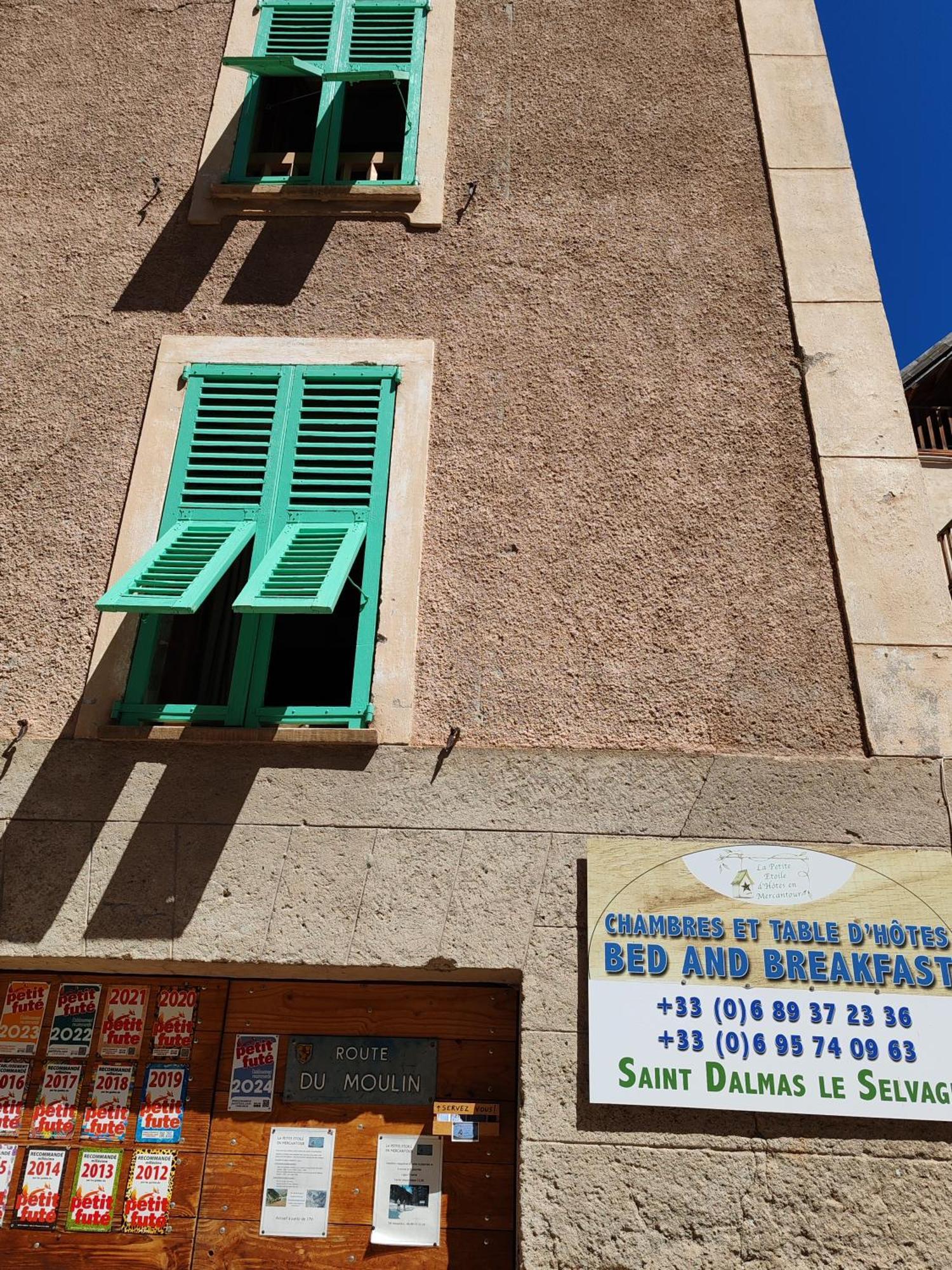 La Petite Etoile D'Hotes En Mercantour Saint-Dalmas-le-Selvage Zewnętrze zdjęcie